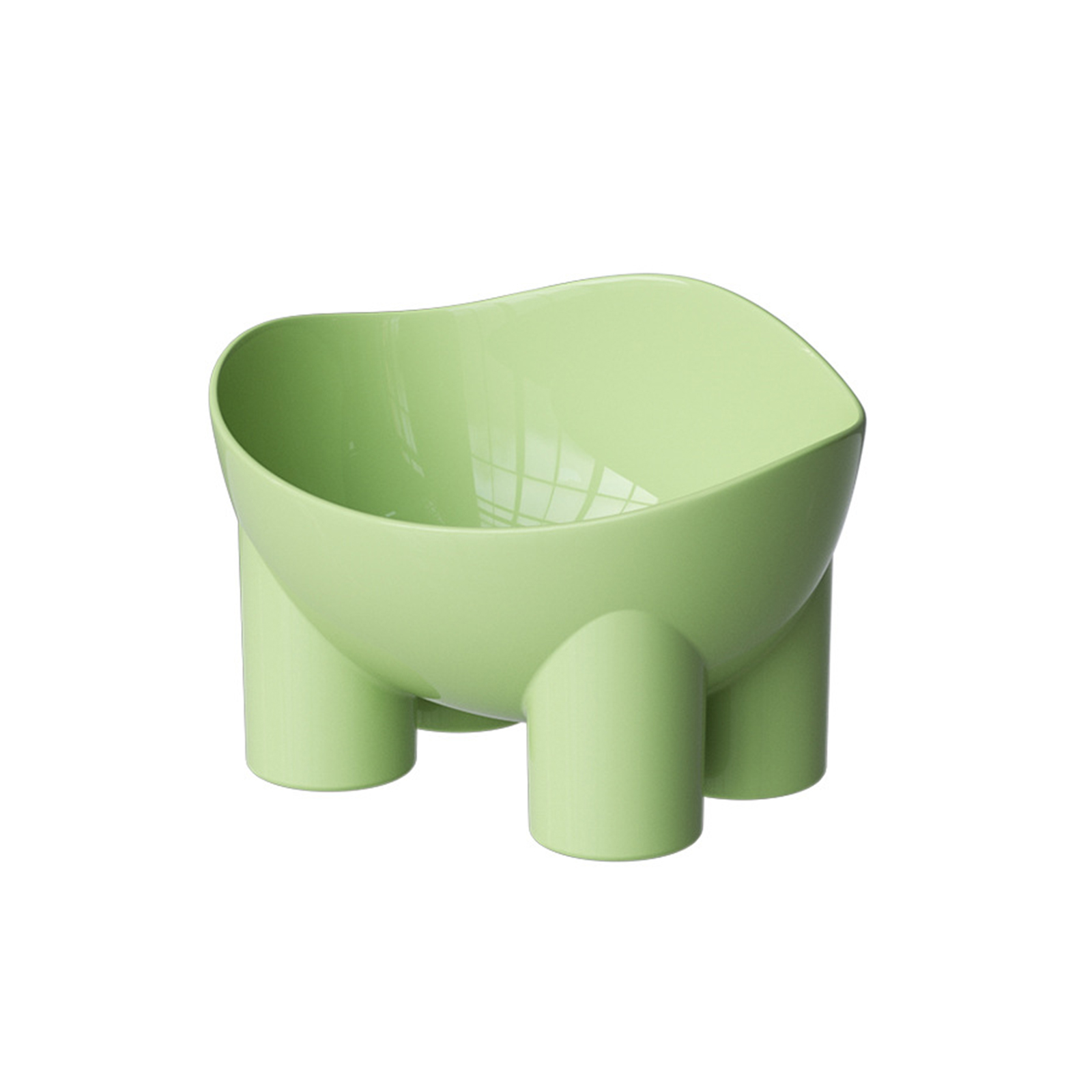 Cat bowl elephant leg bowl macaron colored elephant leg neck protection bowl cat food bowl anti spill pet bowl wholesale of pet supplies