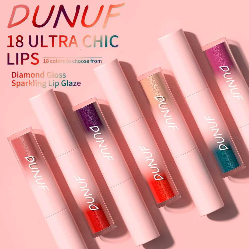 5 Pcs Diamond Glitter Liquid Lipstick Set Long Lasting Non-Stick Metallic Shimmer Matte Lipstick in Full Colors - Tinted Lip G250729