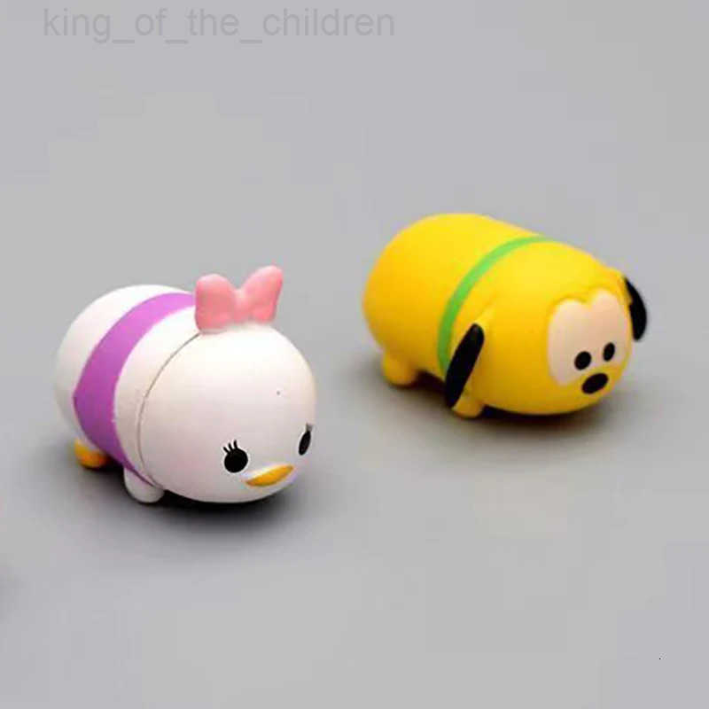 Disney Genuine Disney 14pcs Tsum Mini Bean Figure Kawaii Rebell Doll Bulk Cute Figurines Mickey Minnie Series Gifts For Kids Toys W250730