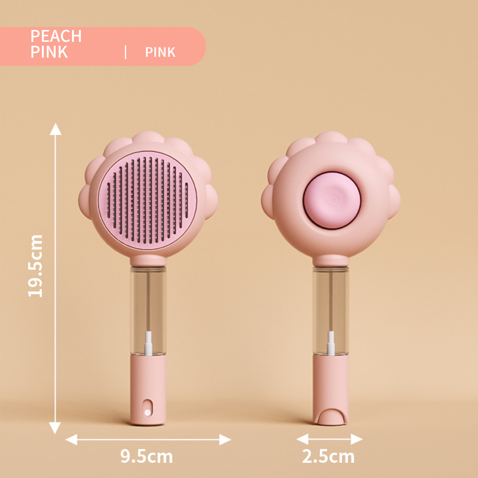 Pet hair brush spray comb cat comb to float dog hair cat brush needle comb pet supplies source manufacturer