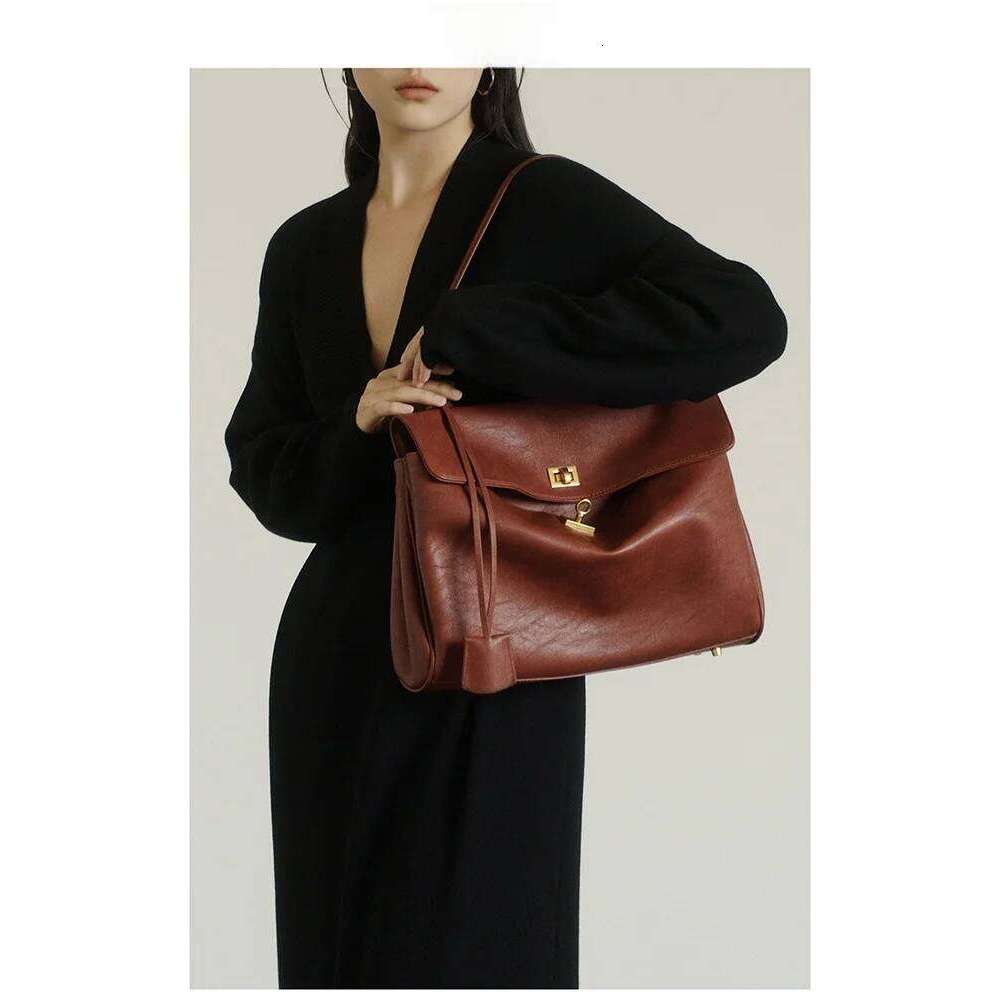 Losea Large Capaci Commuter Single oulder Handbag Women's 2025 New Red Wedding Bag Faionable Multi-Carent