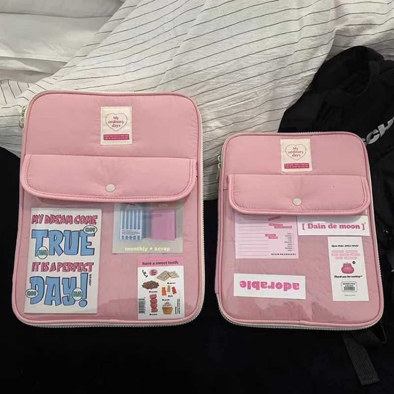 13.3 14 inch Cute Laptop Sleeve Bag for MacBook Pro/Air Notebook Case for iPad Air Pro 11 Air4/5 10.9 10.5 Tablet Pouch Case y250730