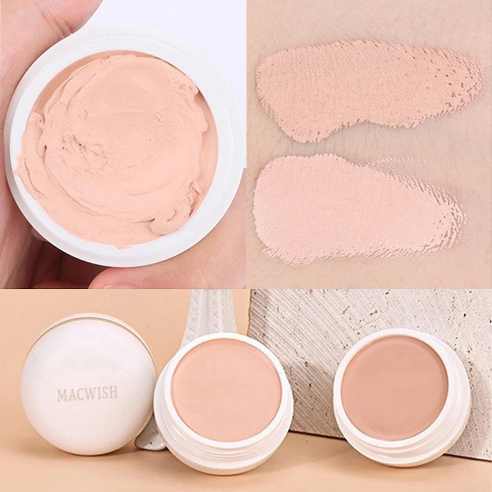 High Coverage Concealer Cover Anti Dark Circle Freckle Lasting Waterproof Foundation BB Cream for Face Makeup Base Cosmetics 250730
