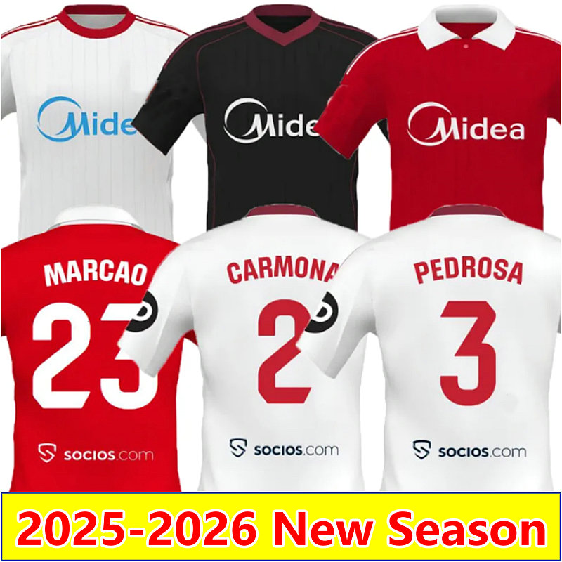 25 26 ISAAC ALFON soccer jerseys 2025 home away 3rd CARMONA GUDELJ ALEXIS VARGAS football shirt men kids uniforms AGOUME KIKE SALAS camesita de futol