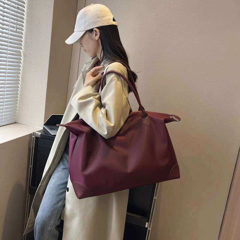 2023 Top Brand Bags For Women High Quality Nylon Handbag Weekend Travel Large Capacity Waterproof Lage Bag