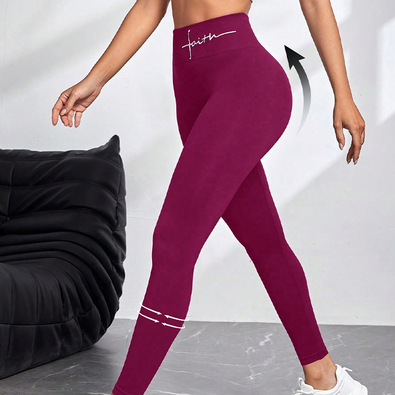 Elegant European-American Style Womens Seamedless Gym Tights Breathable Outfit for Exercise Enthusiasts