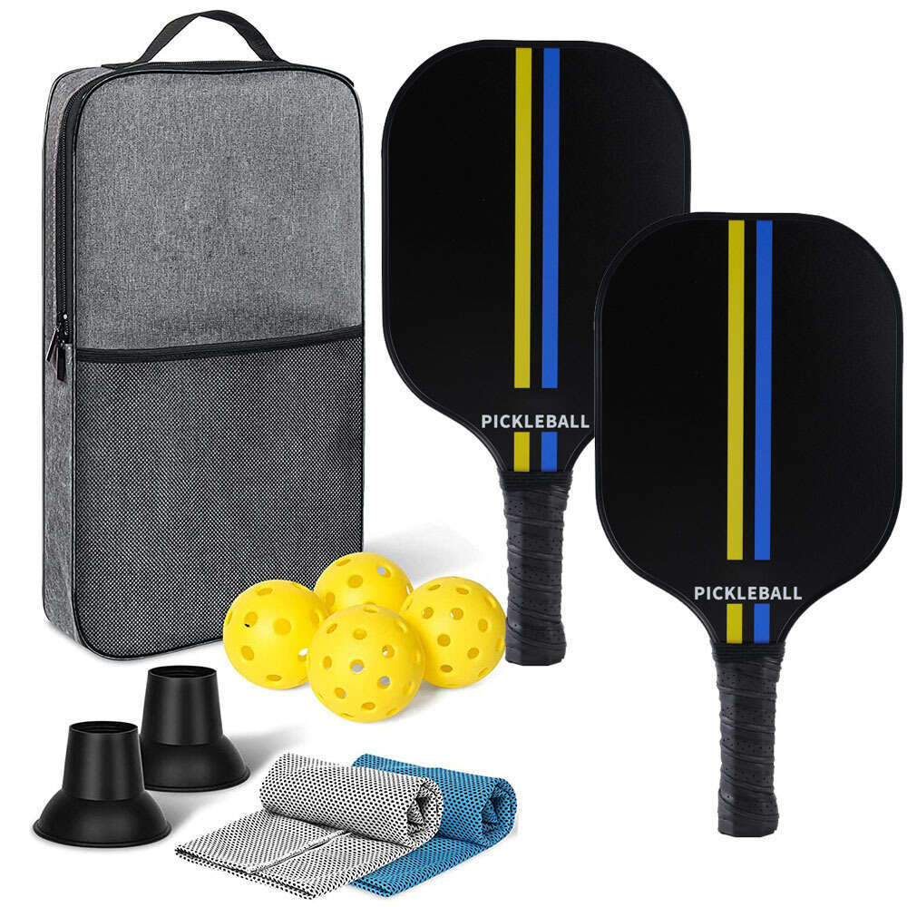 Fiber Ball Picker Ice Towel Gift Set Outdoor Sports Carbon Pickleball Racket