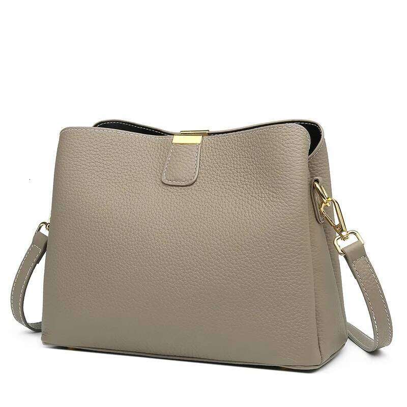 Women's Tote Real Cow Leather Female New Handbag Ladies' Fashion Casual Shoulder Bag Crossbody Messenger For Woman