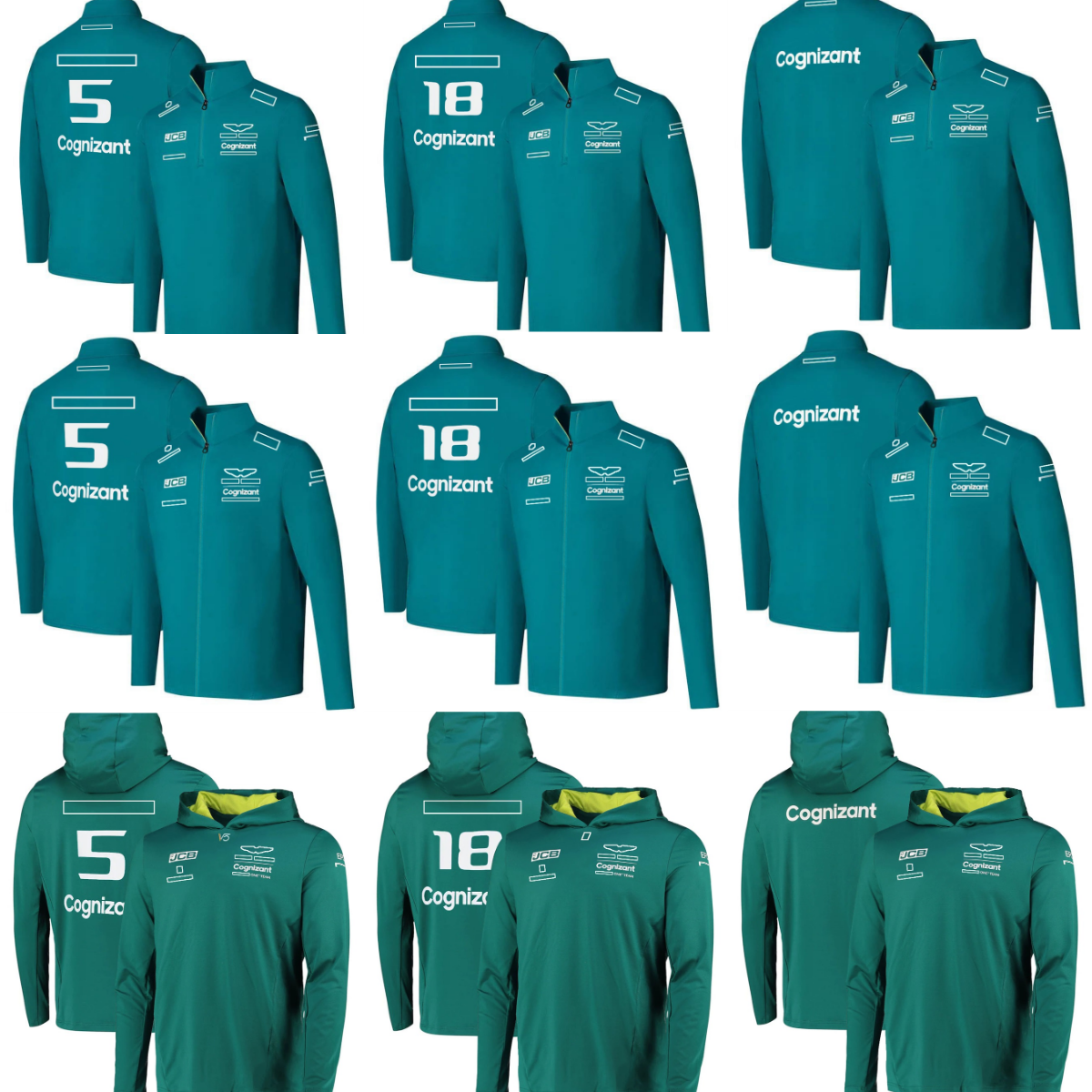 F1 Team Racing Hoodie Formula 1 Driver Full Zip Softshell Jacket Car Fans Sweatshirt Men Women Jackets Sweat Plus Size Custom free shipping