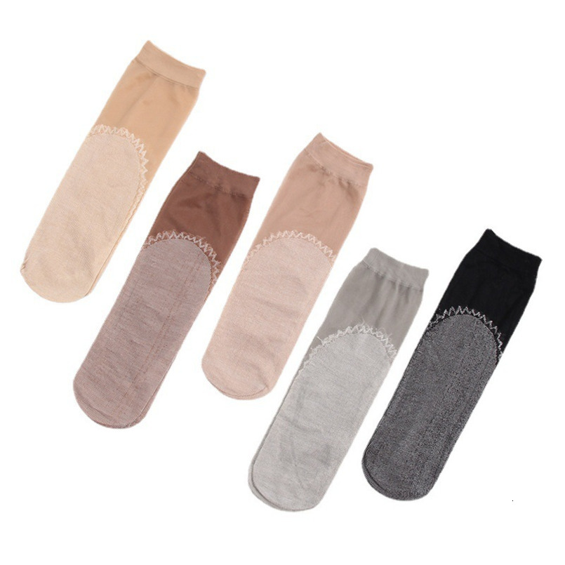 Velvet Cotton Bottom Steel Wire for Women, Short Tube, Second Generation, Spring and Summer Thin Style, Sweat-Absorbent, Non-Slip, Wear-Resistant, Ant