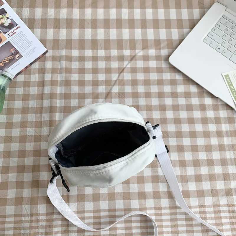 New Cartoon Messenger Bag Cute Casual Mini Crossbody Bags for Women Fashion Canvas Shoulder Bags Cosmetic Coin Storage Bag Y250729