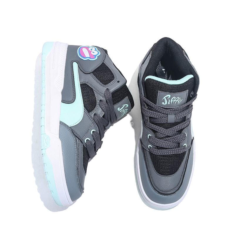 Jifffly Brand Designer Luxury Fashion Co Branded Basketball Shoes Running Men's Shoes 2025 Summer New Thick Sole Height Increasing Casual Bread B