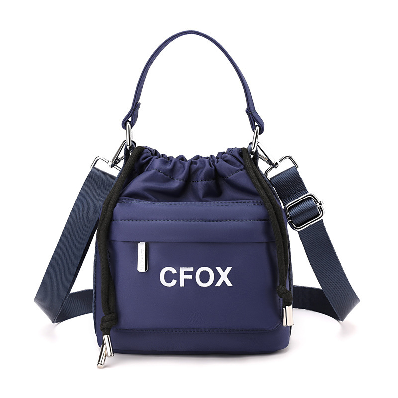 Colorful Fox Women's New Shoulder Korean Fashion Trend Crossbody Bag Large Capacity Simple Handbag ddmymoon