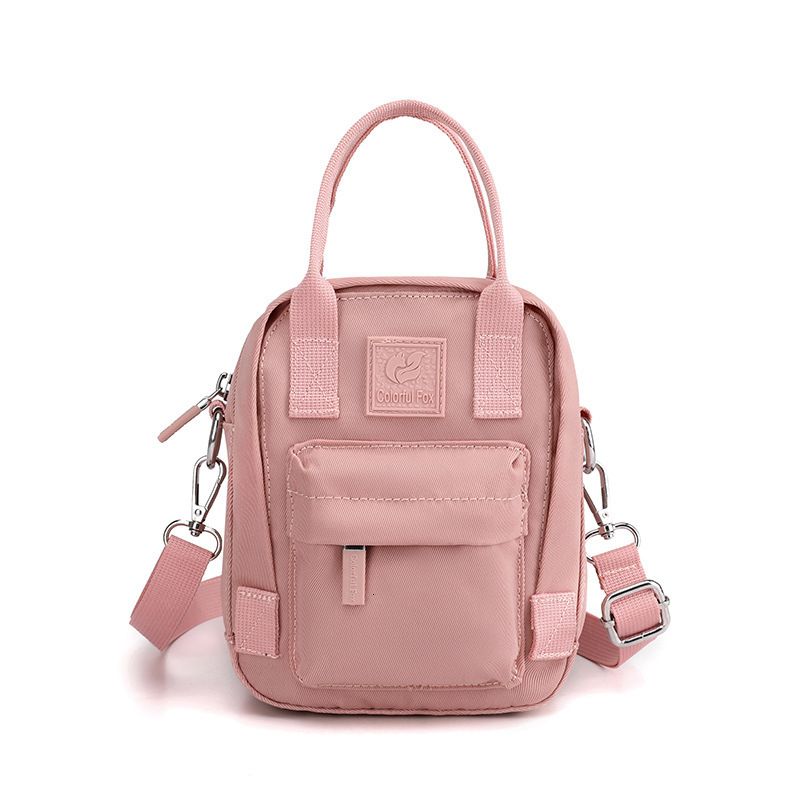 Women's Fashion Korean Style Trendy Personality Simple Phone Water-Resistant Nylon Crossbody Bag ddmymoon