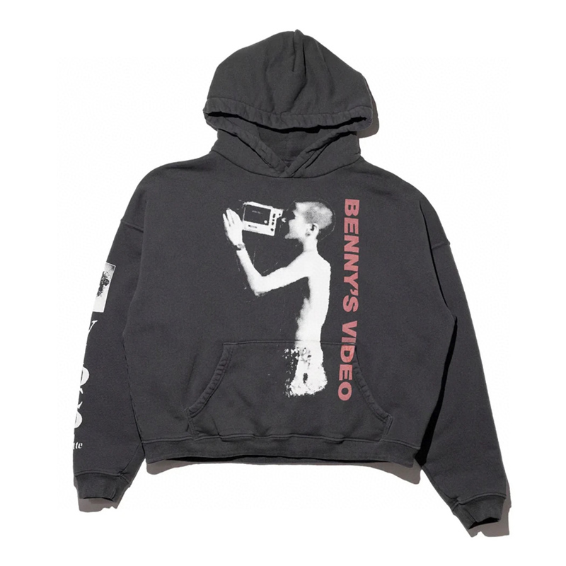 Oversize Street Washed Vintage Distressed Hoodie with Ruin Details For Men Women 25FW 0730
