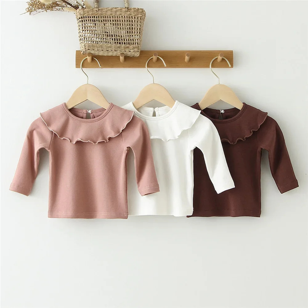 Autumn Spring Baby Girl Clothes Baby Girl Long Sleeve Tops Shirt Skirt 2Pcs Baby Girl Outfit 250729