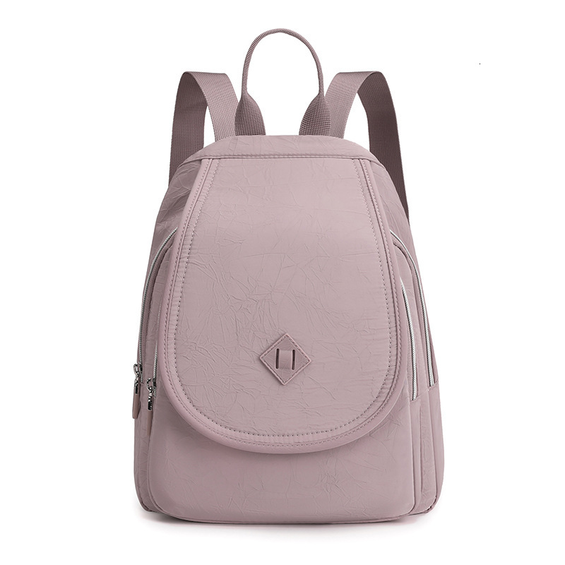 New Multi-layer Double Shoulder for Women, Large Capacity, Personalized Simple Backpack, Fashionable Portable School Bag ddmymoon