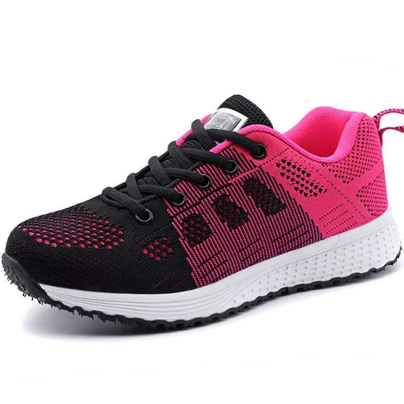 Women's Sneaker Mix Color Sneakers For Women 2025 Baskets Femmes Breatherable Mesh Casual Sports Shoes Woman Flat