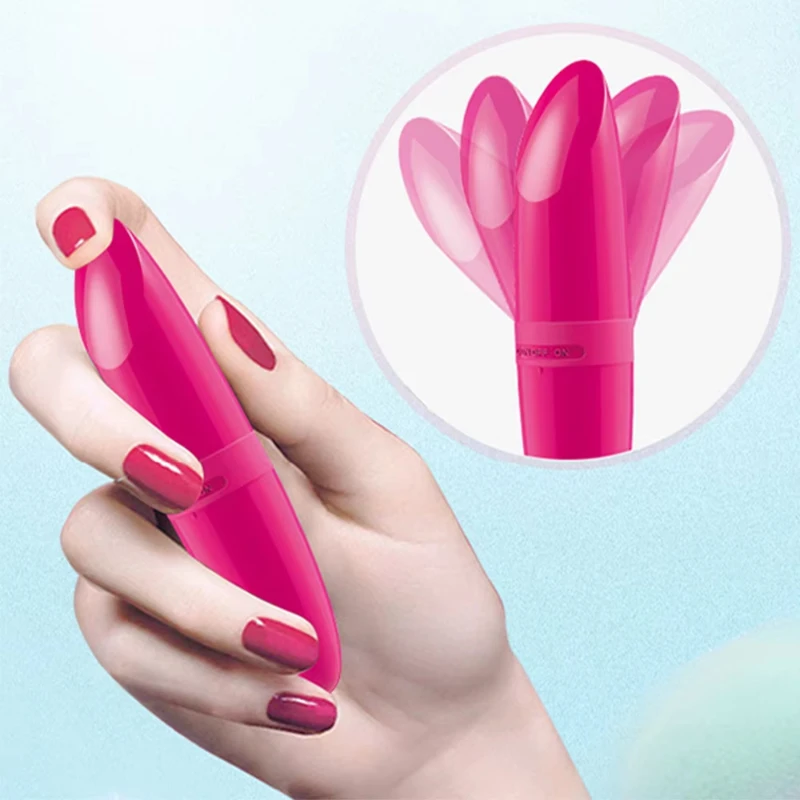 Waterproof Electric Bullet Vibrator Massager Battery Sex Toy for Women Lipstick Shape Vibrator MS-1707