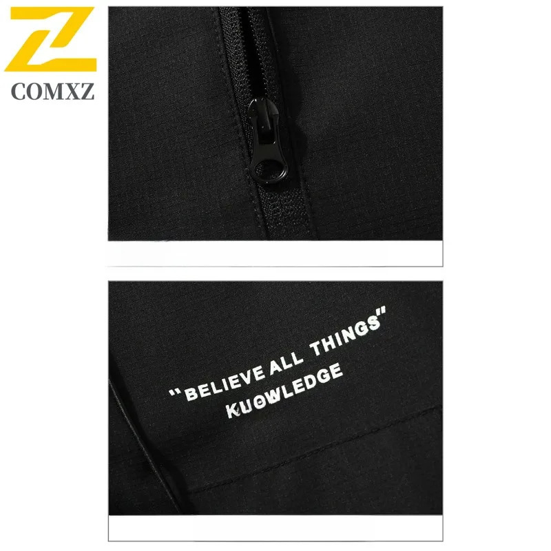 Mens Jacket Autumn Baggy Hooded Waterproof Windproof Rush Coats Outdoor Camping Trekking Travel Breathable Windbreaker 250730