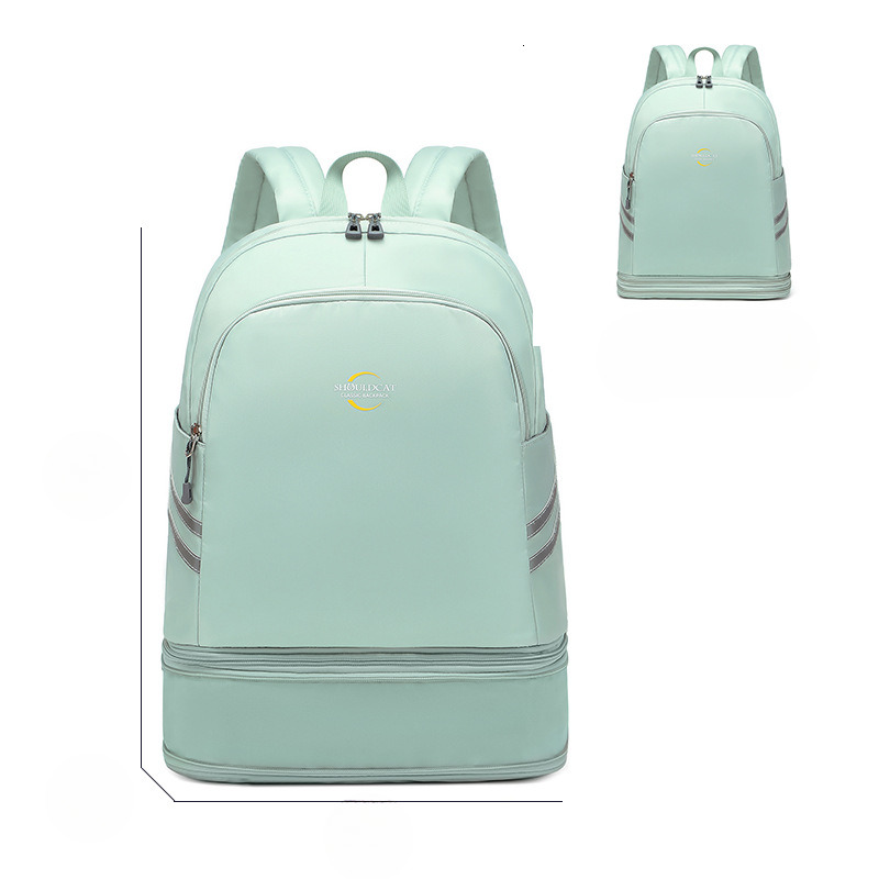 New dry wet separation luggage storage women's backpack large capacity backpack multifunctional durable business travel lightweight travel backpa