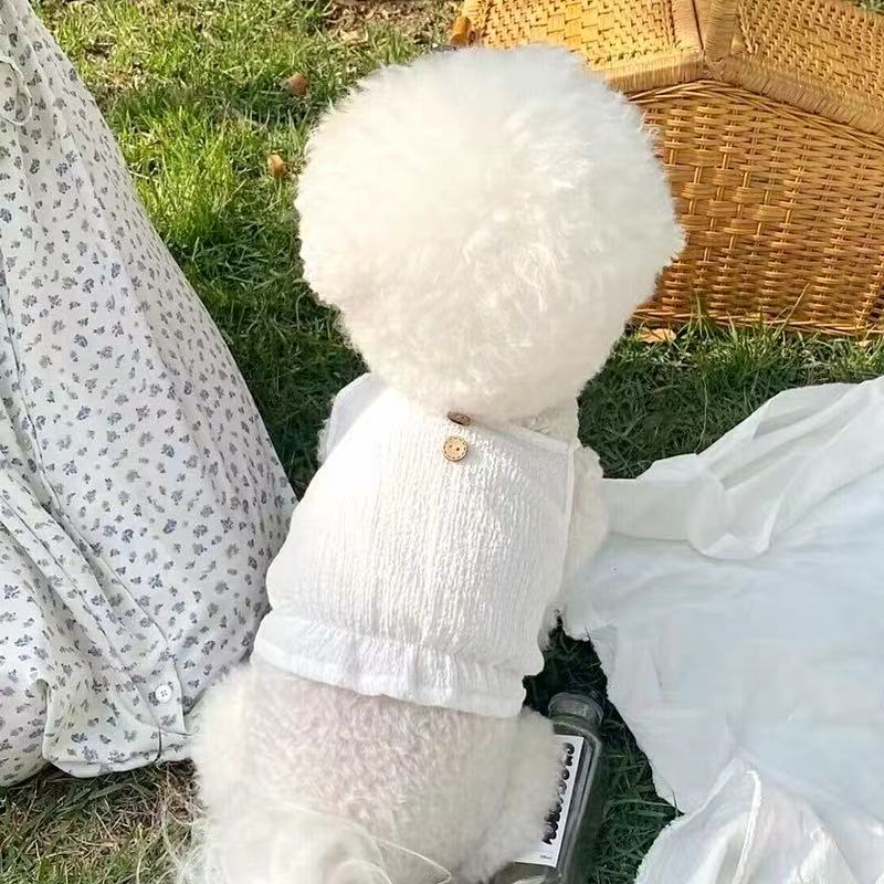 T850 Summer new pet clothes for cats, dogs, Teddy, Bichon, Schnauzer, Pomeranian, small puppy camisole