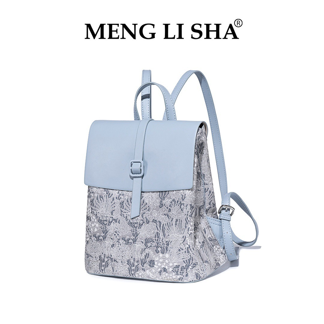 2025 New Summer High-End Backpack for Women, Commuting Large Capacity Double Shoulder Bag, Trendy Textured School Bag ddmymoon