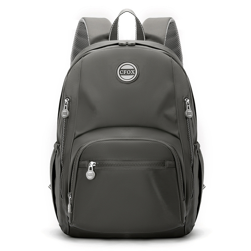 Colorful Fox Women's Large Capacity Travel School Bag Water-Resistant Nylon Student Backpack ddmymoon