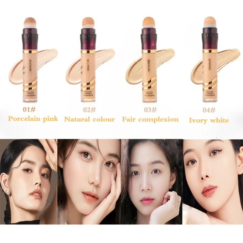 Sponge Head Concealer Stick Foundation Base Face Brighten Contour Waterproof High Coverage Liquid Iodine Korean Makeup BB Cream 250730