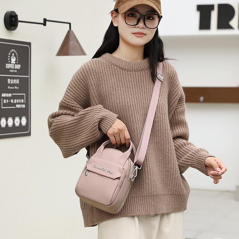 Colorful Fox New Women's Fashion Trend Single Shoulder Multi-layer Phone Coin Purse Water-resistant Small Bag ddmymoon