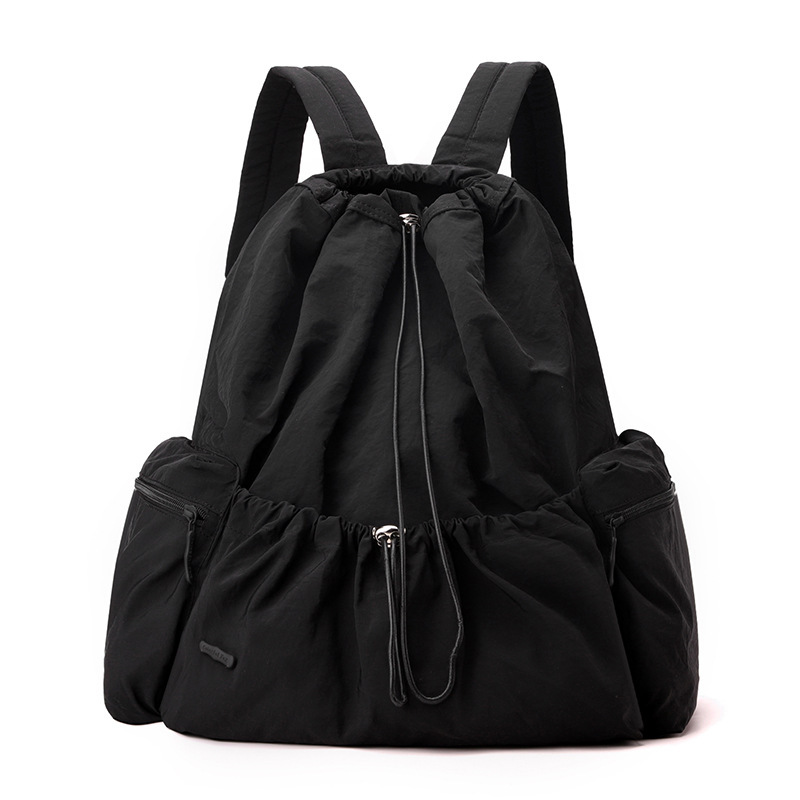 Colorful Fox Korean Style Ins New Women's Large Capacity Backpack Drawstring Lightweight Sports Badminton Bag ddmymoon