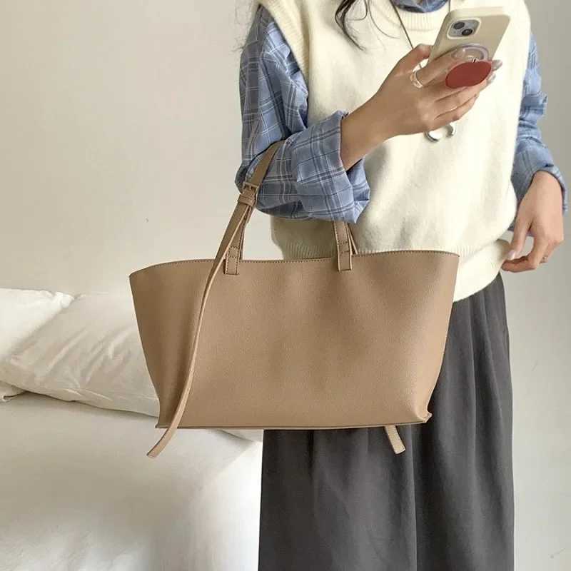 2025 NEW High Quality Casual Soft Tote Wen Bag PU Leather Shoulder Bags for Wen Handbags and Purses Large Shopper Purses Y250730