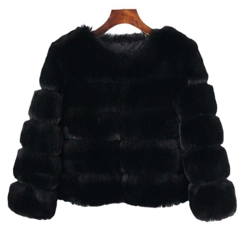 Women's Clothing Fox Women Winter New Fashion Warm Fur Coat