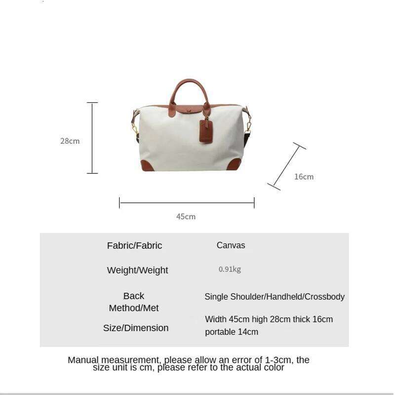 Customized Women's Handbag Canvas Dance Gym Exercise Yoga Travel Lage Bag Printed Name