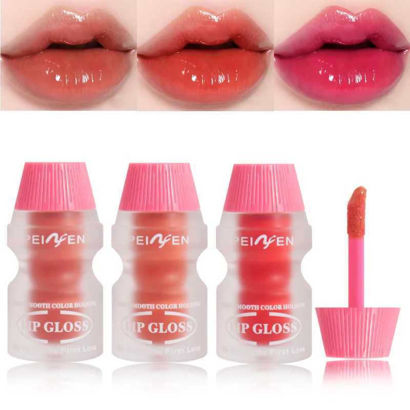 3 - Color Bottle Cute Lip Gloss Easy - to - Color Lip Gloss Waterproof and Long - Lasting Lip Makeup Cosmetics G250728