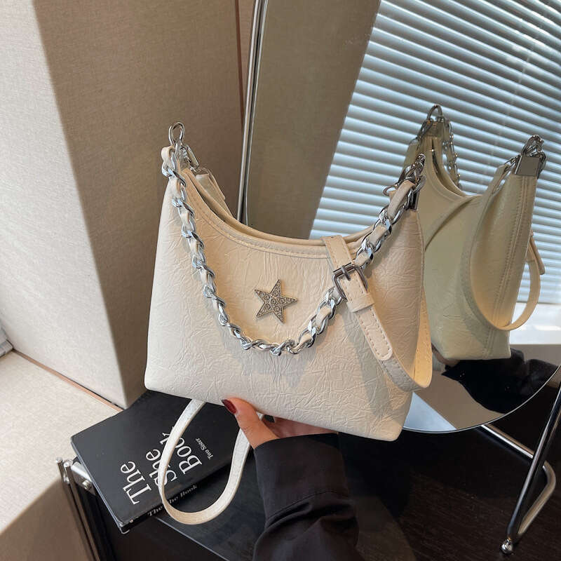 Elegant Bowknot Underarm 2025 New Chain Women's Niche Design Single Shoulder Crossbody Bag