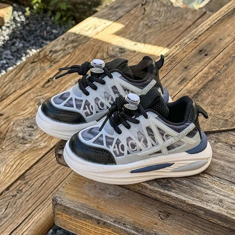 Boys and Girls Fashion Sneakers 2025 Autumn New Soft Bottom Children's Sport Shoes Toddler Walking Shoes Kids Outdoor Footwears Sizes US5.5C-US12