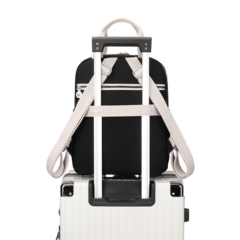 Colorful Fox New Women's Color-Block Backpack Korean Fashion Trend Large Capacity Water-Resistant Bag ddmymoon