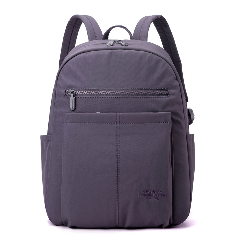 Colorful Fox New Women's Ultra-Light Water-Resistant School Bag Travel Hiking Backpack Can Be Used as a Trolley Case ddmymoon