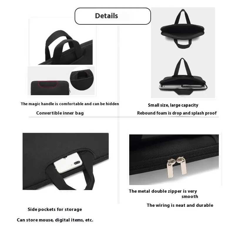 Carto Cute Plush Dog Laptop Bag 11 13.3 14 15 15.6 Inch For Book Air Pro Samsung Dell Huei HP 16 Inch Notebook Pouch y250730