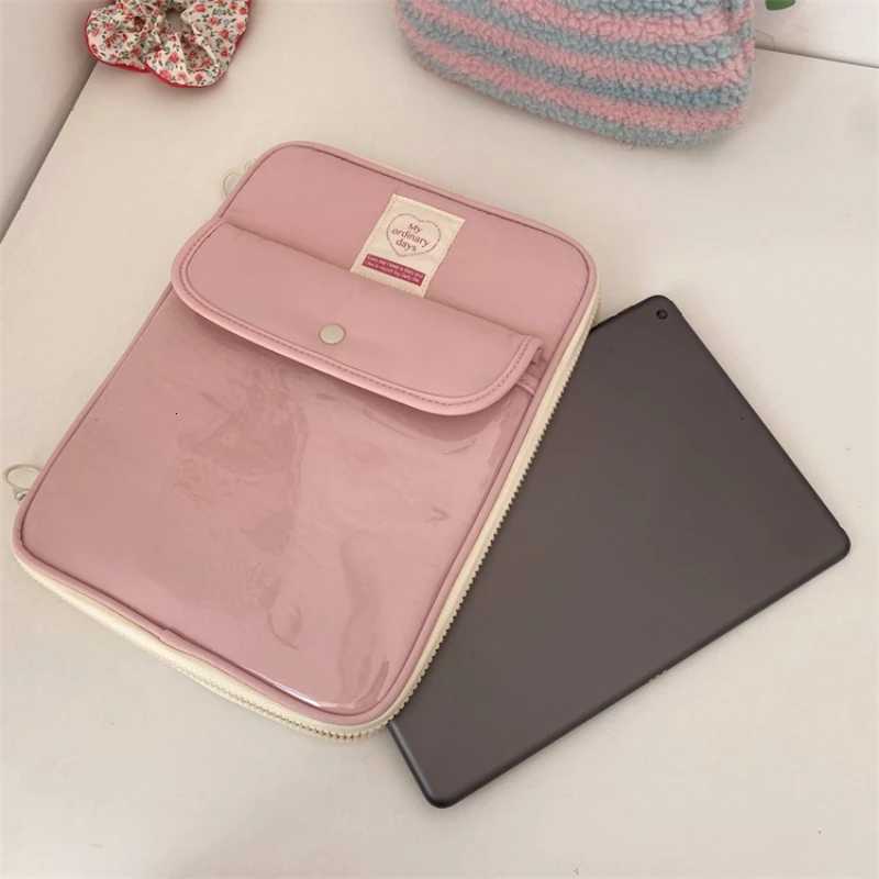 Ins Korean Laptop Carrying Case Table Sle Storage Bag for iPad Book Air Pro 11 13.6 14 HP Asus Dell Computer Cover y250730