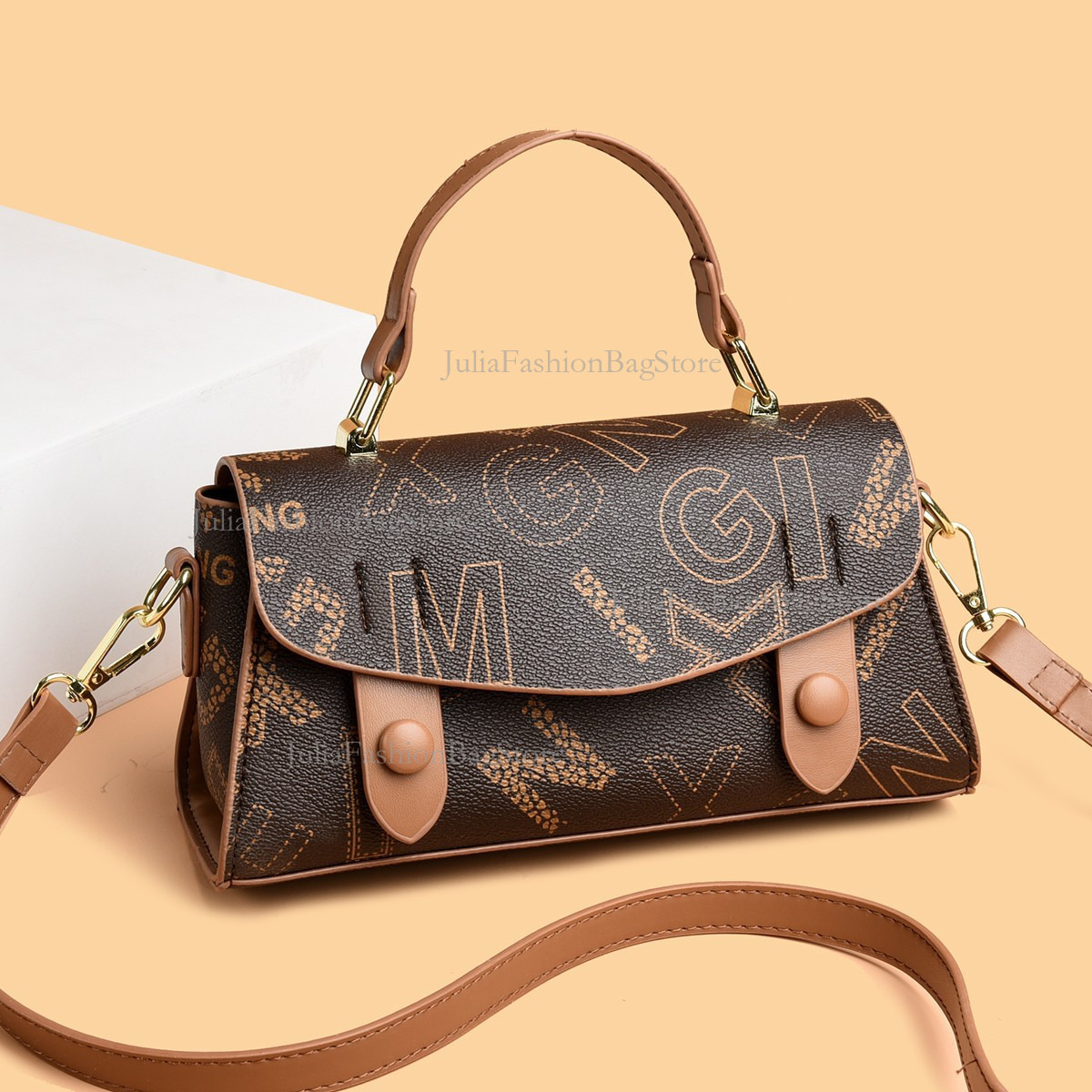 Fashion Minimalist Women's High-end Handbag Free Shipping Designer Luxury Letter Shoulder Bag Soft Leather Casual Makeup Bag Vintage Phone Bag