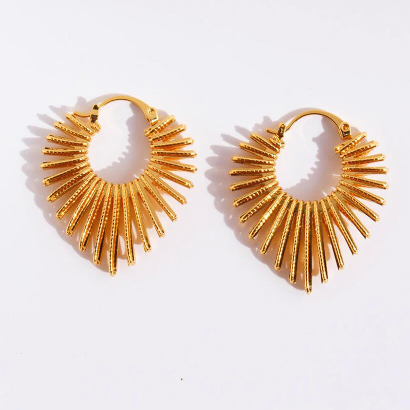 New Women's Peach Heart Earrings With Free Shipping Designer Luxury Jewelry European And American Lines Personalized Luxury Fashion Metal Earring