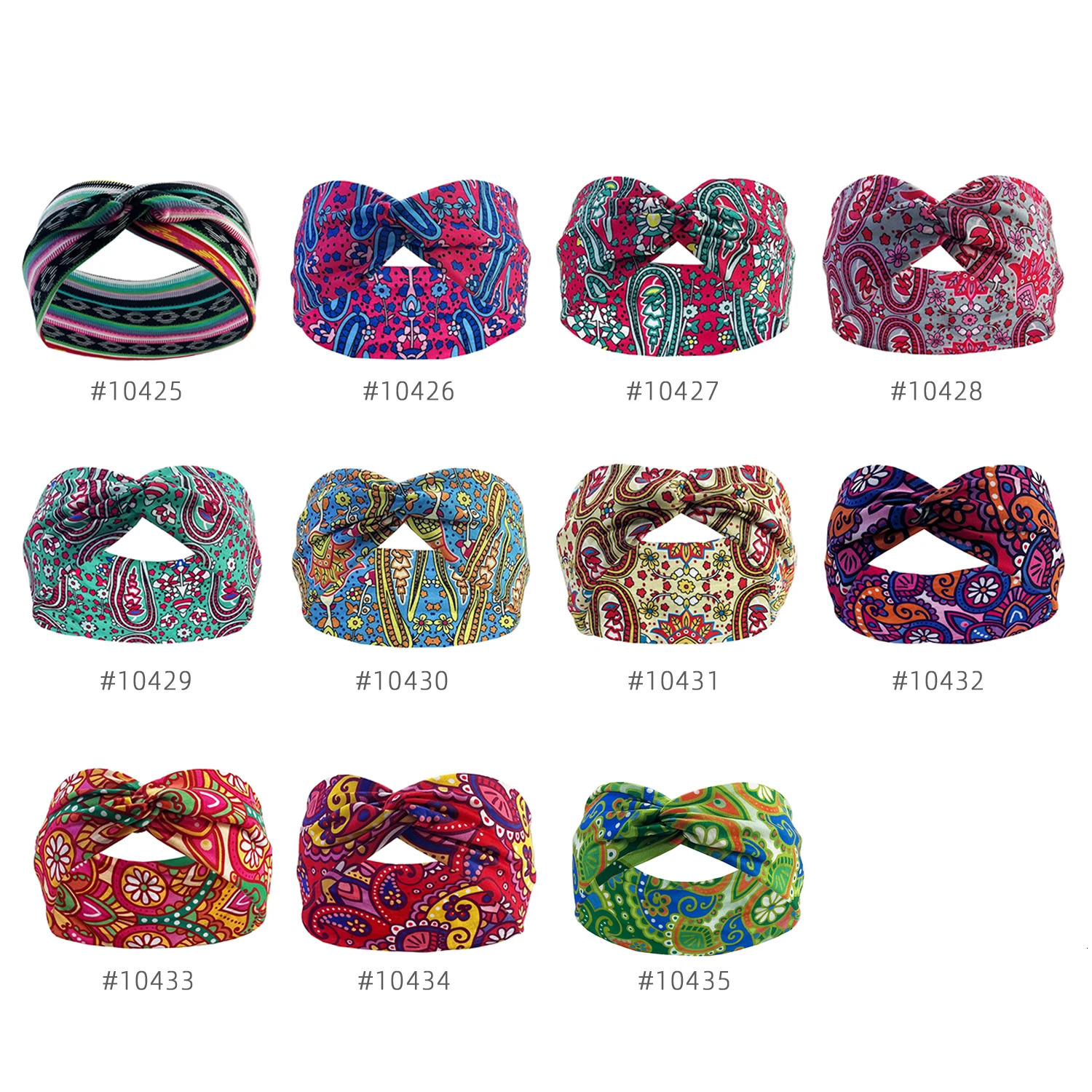 Head Bands Cross Elasticity Hair Band Turban Headwrap for Women Sports Headband 250716