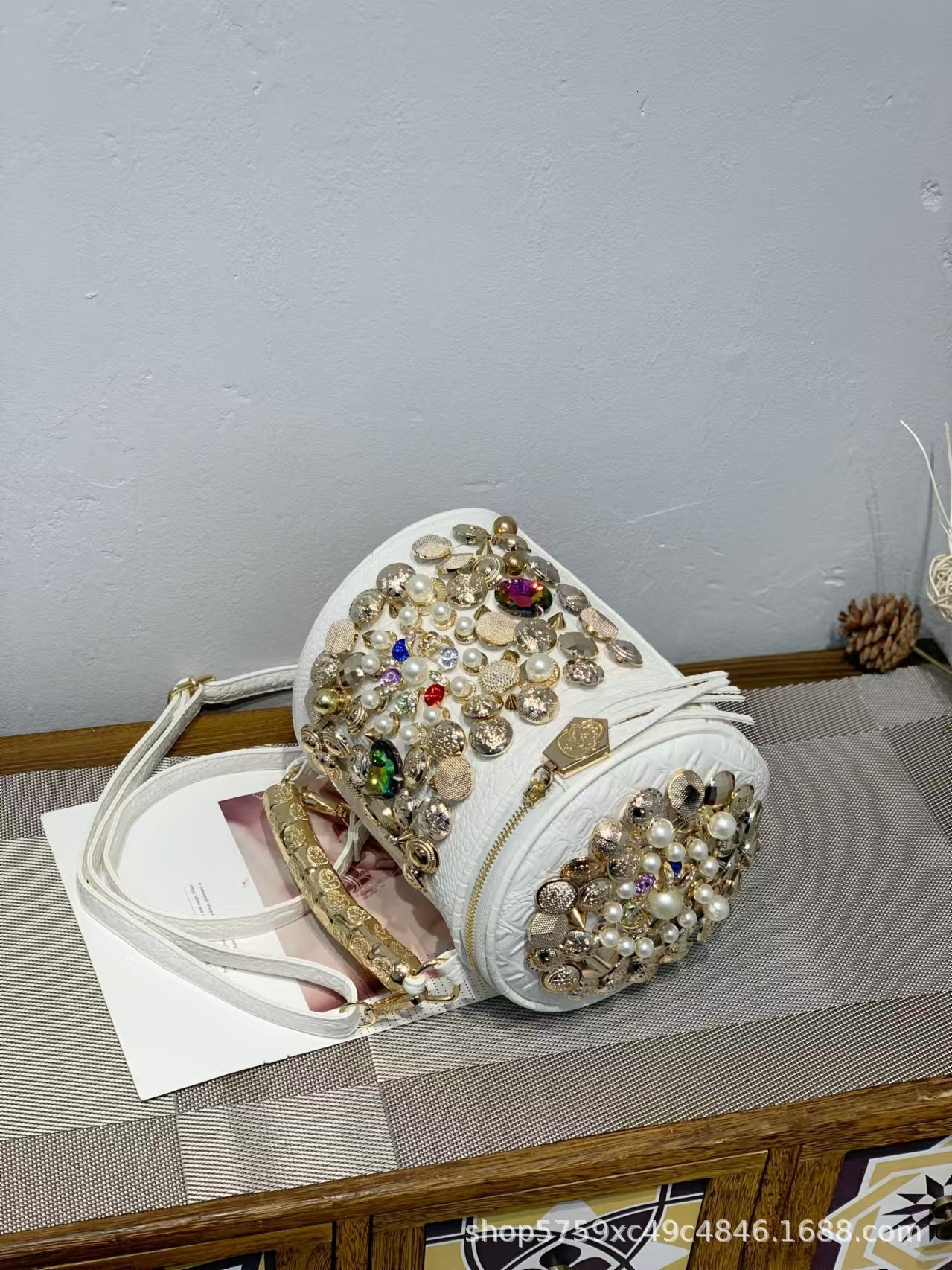 2025 Fashion Street Trend Bucket Handbag Shoulder Crossbody Bag Valentine's Day Gift ddmymoon