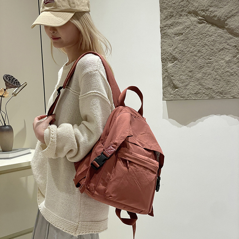 Colorful Fox New Korean Style Women's Large Capacity Lightweight Commuting Casual Female College Student Backpack ddmymoon