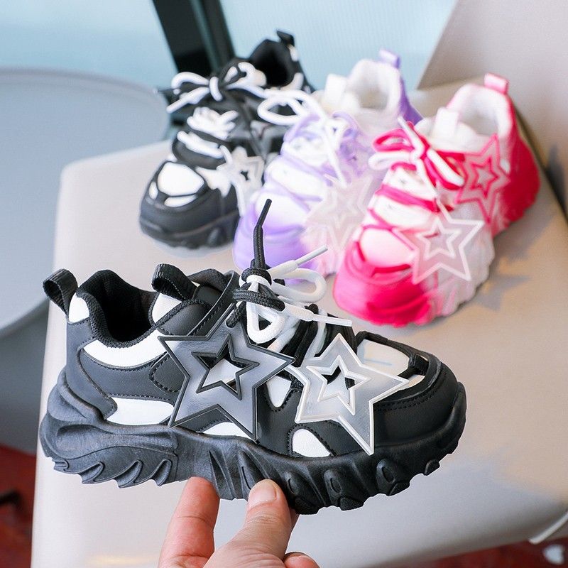 Children Shoes Student Casual Boys Soft Sole Kids Sneakers Littlesprouts Girls Youth Running Fashion Toddler Sport Trainers Shoes Size US9C-US5Y 00043