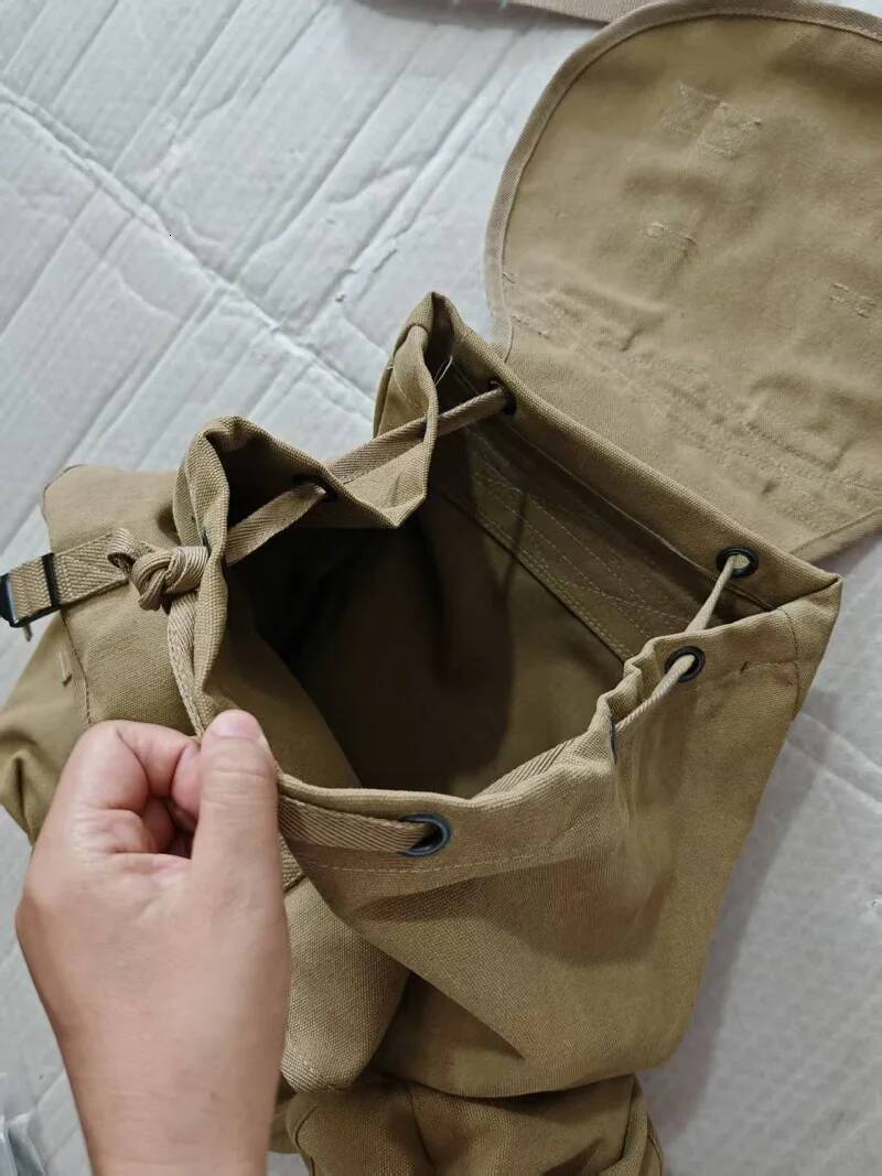 M14 Washed Canvas Backpack, Large Capacity, Men's And Women's Retro Backpack high-quality