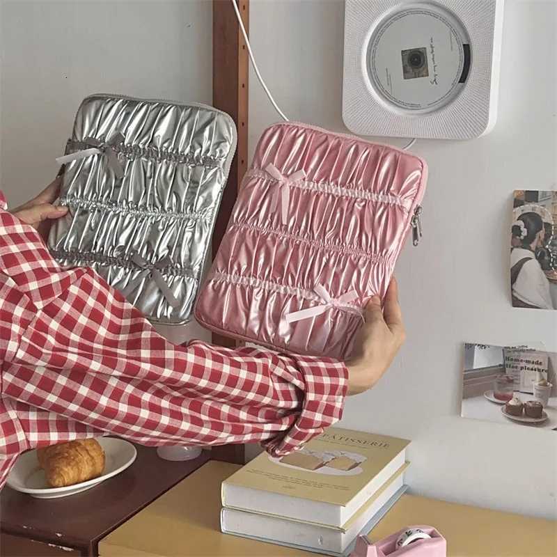 13.3/14/15/15.6 Inch Cute Bow Laptop Sleeve for Book Xiaomi Dell Notebook Soft Case iPad 10.5/10.9/11 Sleeve Pouch y250730