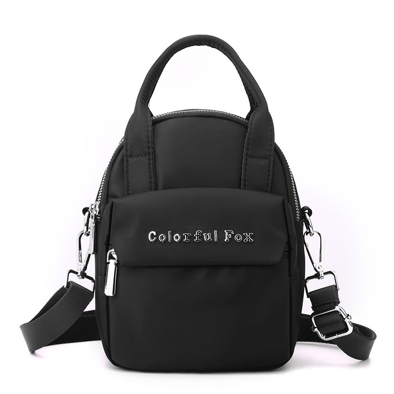 Colorful Fox New Women's Fashion Trend Single Shoulder Multi-layer Phone Coin Purse Water-resistant Small Bag ddmymoon